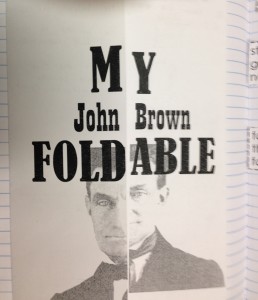 John Brown foldable outside
