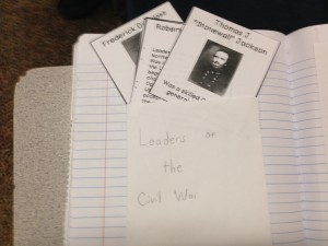 Leaders of the Civil War cards